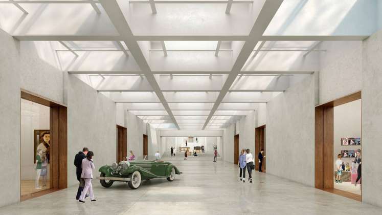 Renovation Museum Paleis Het Loo Grand Foyer by KAAN Architecten : Render © The Beauty & the Bit and © KAAN Architecten