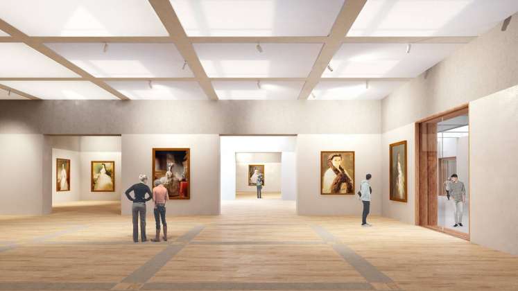 Renovation Museum Paleis Het Loo Temporary Exhibition Space by KAAN Architecten : Render © The Beauty & the Bit and © KAAN Architecten