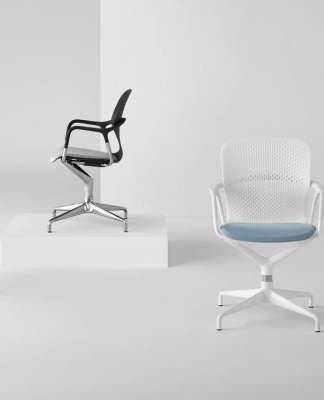 Herman Miller presenta un nuevo concepto en sillas de reuniones; Keyn Chair Group : Foto © Herman Miller México