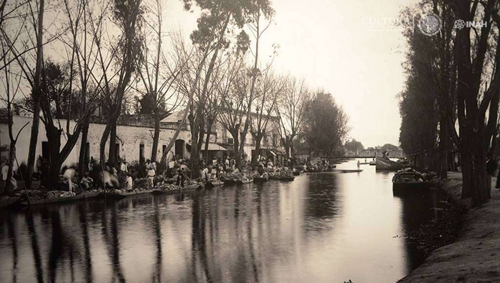 Canal de la Viga. Winfield Scott. 1908 : Foto © SECRETARÍA DE CULTURA.INAH.SINAFO.FN.MX