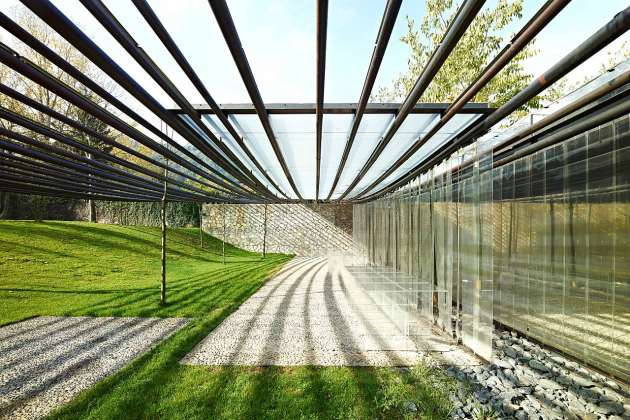 Les Cols Restaurant Marquee 2011 Olot, Girona, España : Photo by © Eugeni Pons, courtesy of © The Pritzker Architecture Prize