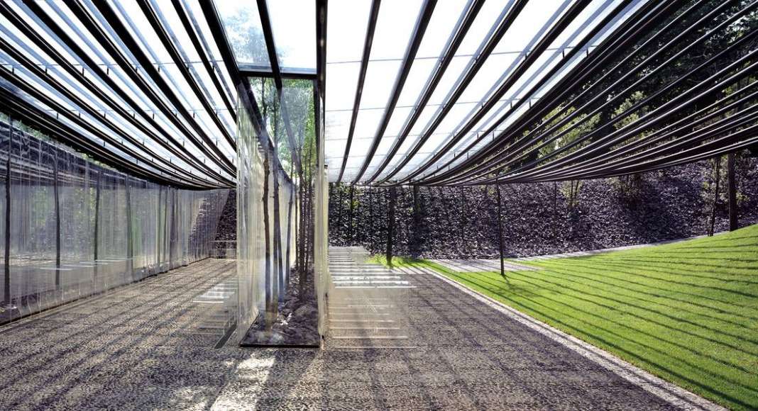 Les Cols Restaurant Marquee 2011 Olot, Girona, España : Photo by © Hisao Suzuki, courtesy of © The Pritzker Architecture Prize