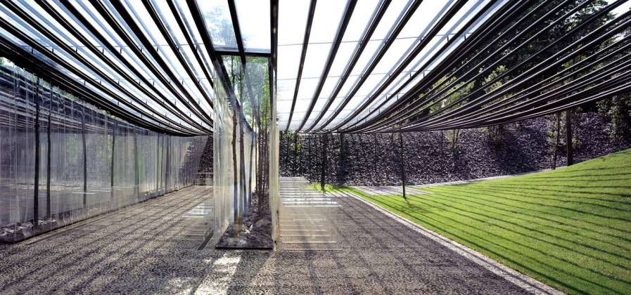 Les Cols Restaurant Marquee 2011 Olot, Girona, España : Photo by © Hisao Suzuki, courtesy of © The Pritzker Architecture Prize