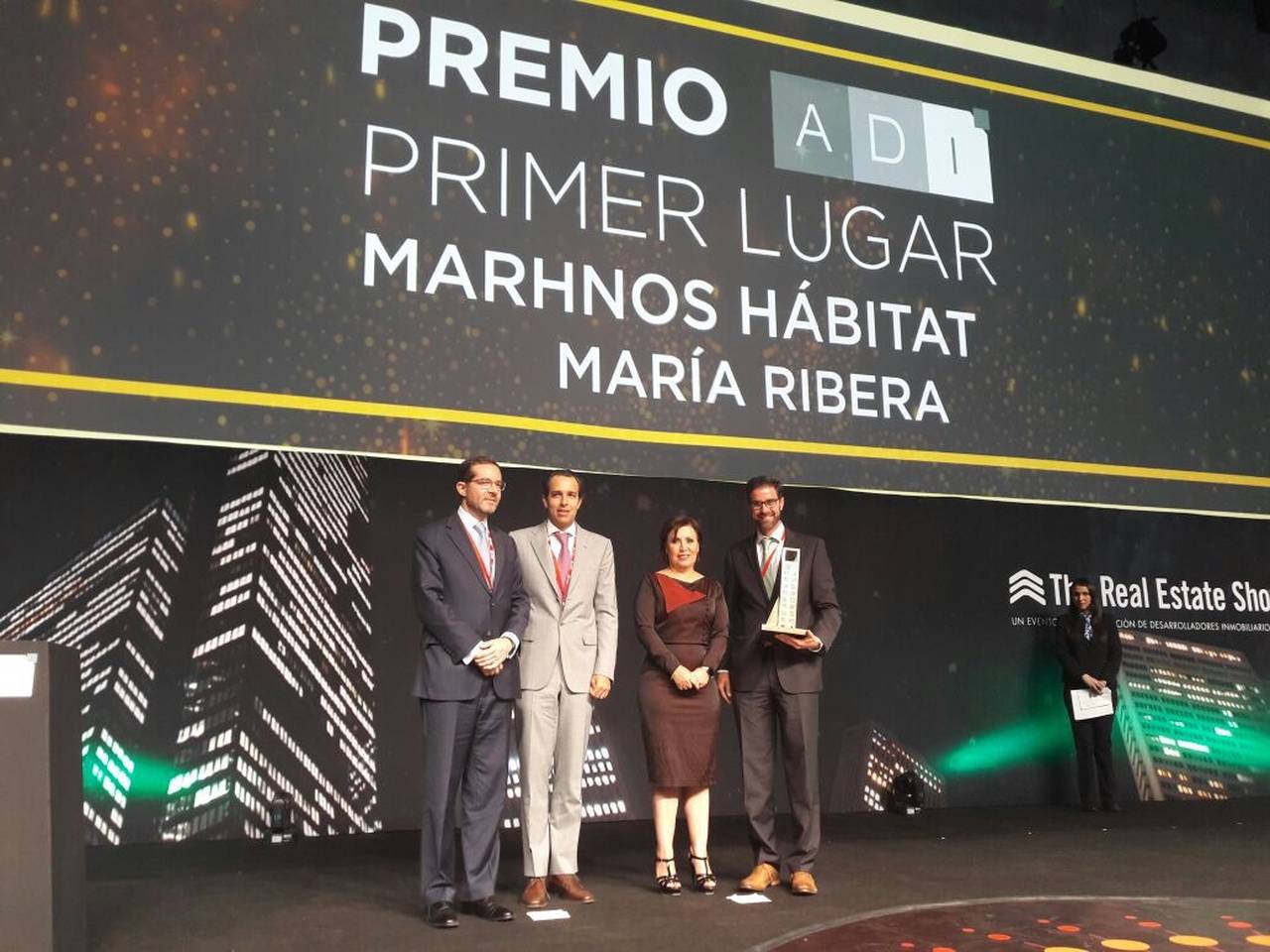 ADI Premia al Proyecto Residencial María Ribera de Desarrolladora Marhnos : Render © Marhnos Habitat