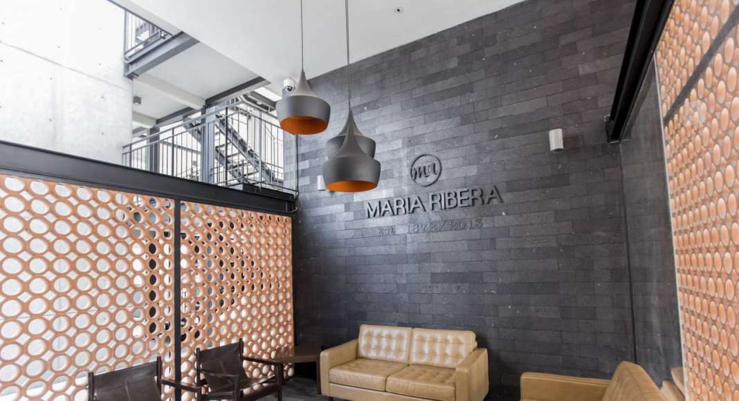 Interior del Proyecto Residencial María Ribera de Desarrolladora Marhnos : Render © Marhnos Habitat