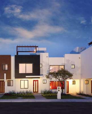 Modelos Desarrollos de Vivienda de Casas Platino : Fotografía © Casas Platino
