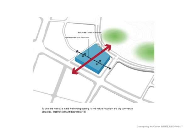 Centro Cultural y de las Artes de Guangming Plan 02 : Drawing © RMJM Shenzhen