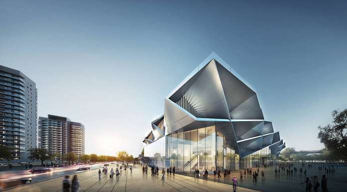 Estación Central de Autobuses en Dayawan diseñada por RMJM Shenzhen Estación Central de Autobuses de Dayawan diseñada por RMJM Shenzhen : Render © RMJM Shenzhen