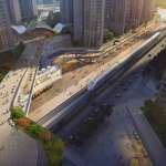 Shenzhen Metro Line 6 Development designed by RMJM : Render © RMJM Shenzhen