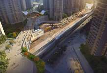 Shenzhen Metro Line 6 Development designed by RMJM : Render © RMJM Shenzhen