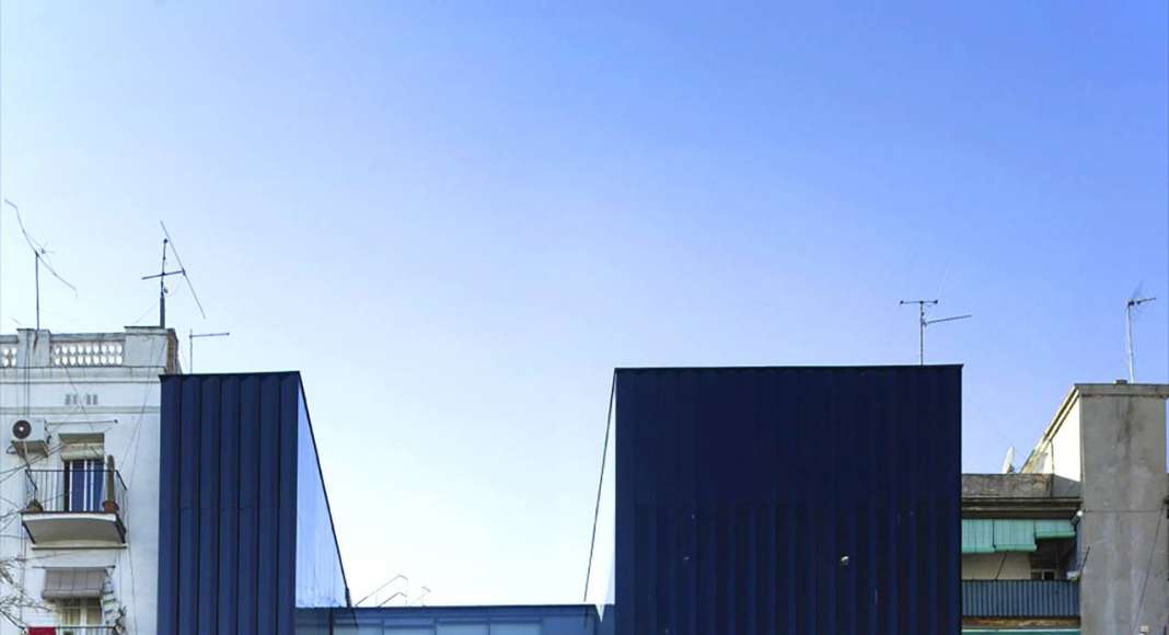 Sant Antoni – Joan Oliver Library, Senior Citizens Center and Cándida Pérez Gardens, 2007, Barcelona, España : Photo by © Eugeni Pons, courtesy of © The Pritzker Architecture Prize