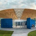 Serpentine Pavilion 2017, Designed by Francis Kéré, Design Render, Exterior : Render © Kéré Architecture