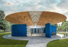 Serpentine Pavilion 2017, Designed by Francis Kéré, Design Render, Exterior : Render © Kéré Architecture