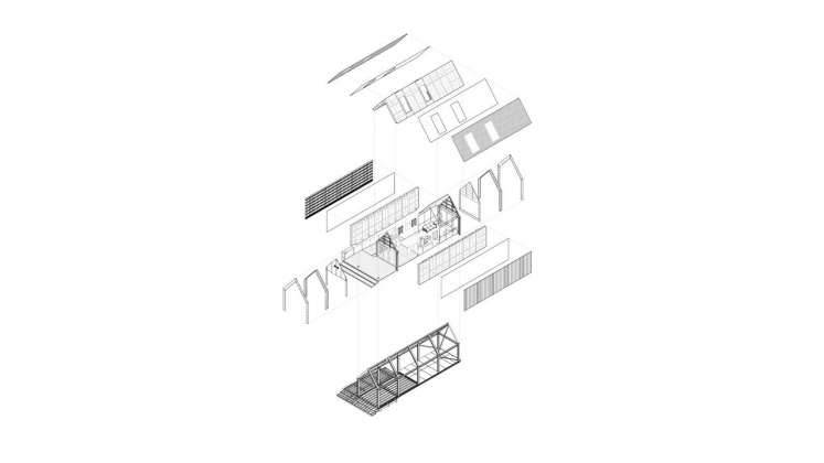 The Circular Economy Building diseñado por Arup Associates : Drawing © Arup Associates