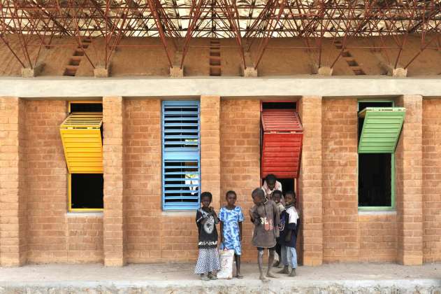 Gando Primary School Extension; Gando, Burkina Faso, 2008 : Photo © Erik Jan Ouwerkerk