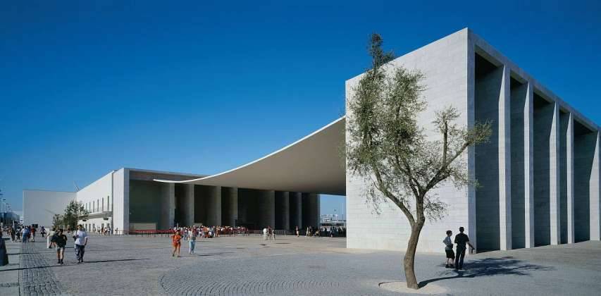 Portuguese Pavilion, Expo ’98 in Lisbon, Portugal : Copyright © Duccio Malagamba