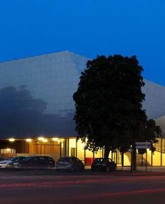 Modern Music Centre en Évreux, France by Hérault Arnod architectes : Photo credit © André Morin
