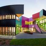 Ivanhoe Grammar Senior Years & Science Centre Main Entrance by McBride Charles Ryan : Photo credit © John Gollings