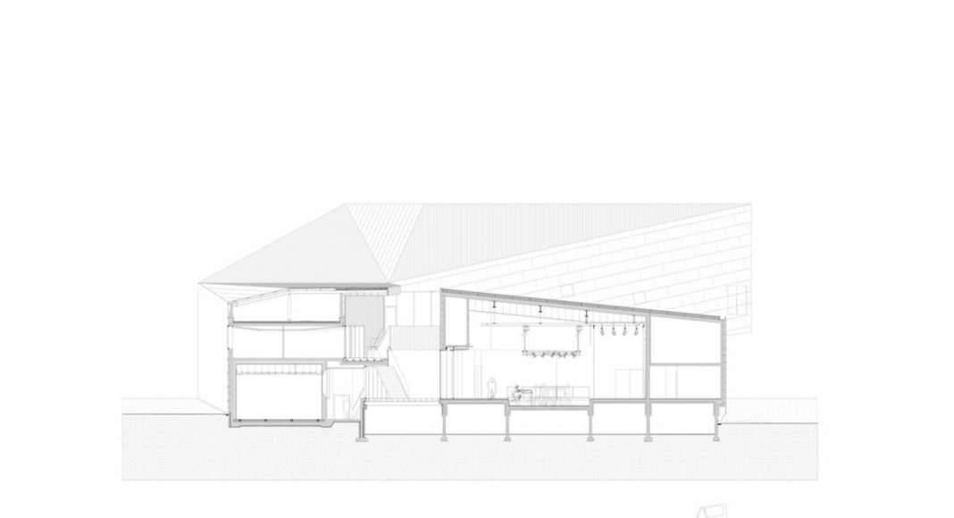 Modern Music Centre en Évreux, France by Hérault Arnod architectes : Drawing credit © Hérault Arnod architectes