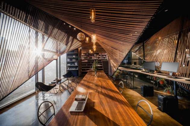 Rope Wave Office by Jing-Rui Lin (Atelier Ten) - Popular Choice Winner, Coworking Space : Photo credit courtesy of © Jing-Rui Lin (Atelier Ten)