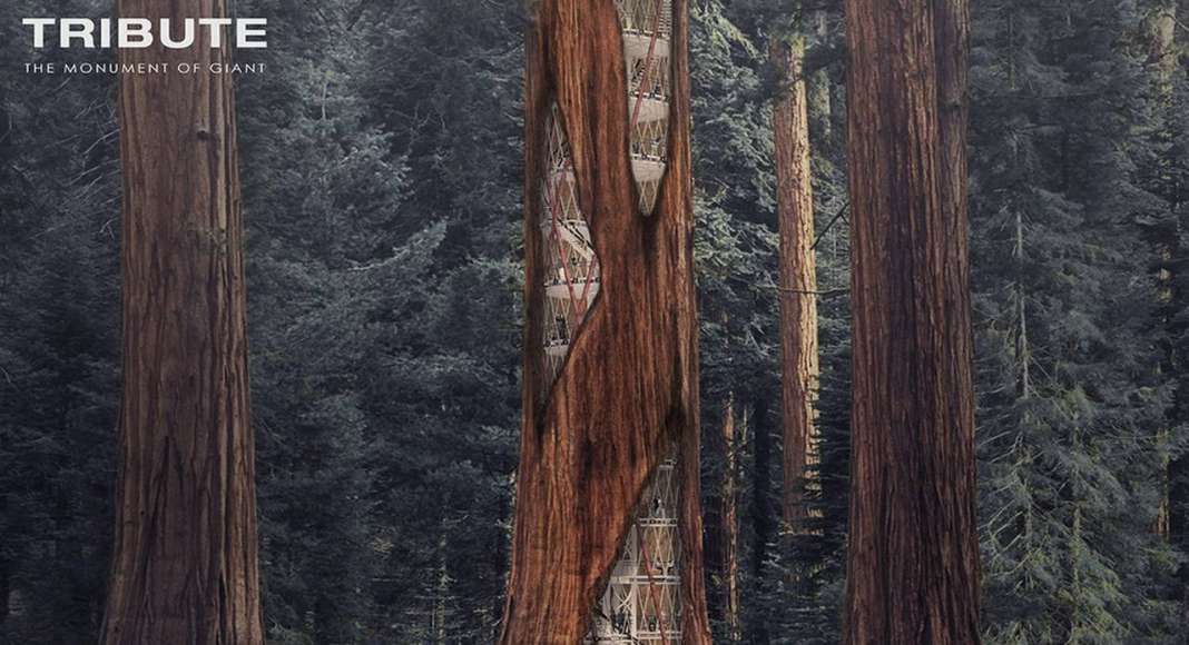 Giant Sequoia Skyscraper - honorable mention eVolo Skyscraper Competition 2017 : Photo credit © Ko Jinhyeuk, Cheong Changwon, Cho Kyuhyung, Choi Sunwoong