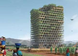 Mashambas Skyscraper - 1st place eVolo Skyscraper Competition 2017 : Photo credit © Pawel Lipiński, Mateusz Frankowski