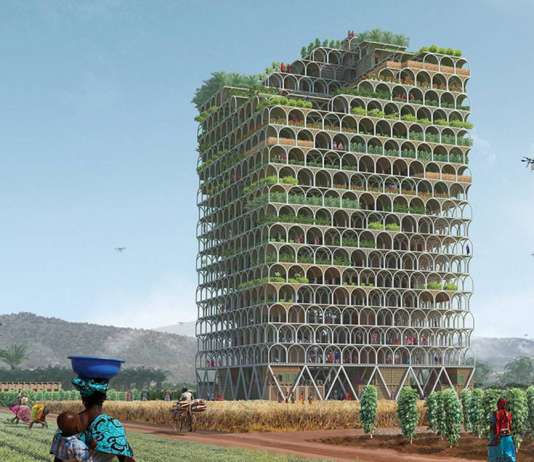 Mashambas Skyscraper - 1st place eVolo Skyscraper Competition 2017 : Photo credit © Pawel Lipiński, Mateusz Frankowski