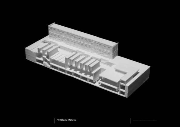 Lima Art Museum New Contemporary Art Wing Model Picture : Photo credit © Efficiency Lab for Architecture PLLC