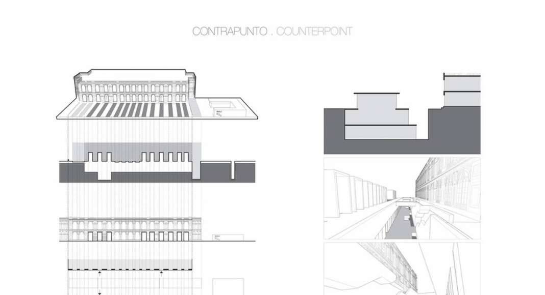 Lima Art Museum New Contemporary Art Wing Concept Diagrams : Photo credit © Efficiency Lab for Architecture PLLC