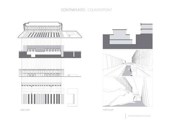 Lima Art Museum New Contemporary Art Wing Concept Diagrams : Photo credit © Efficiency Lab for Architecture PLLC