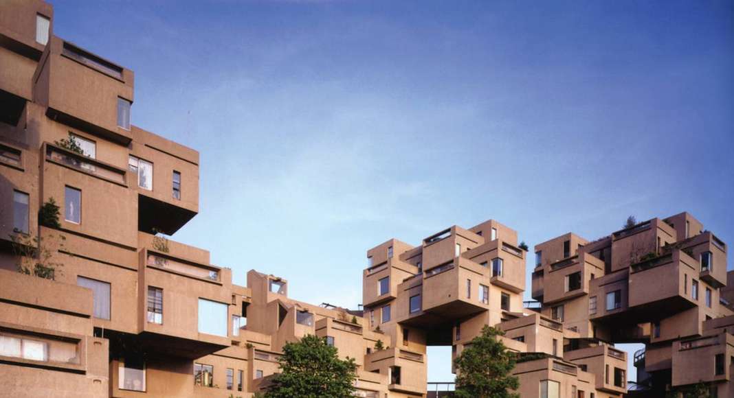 Habitat '67 - View from courtyard : Photo credit image by © Timothy Hursley