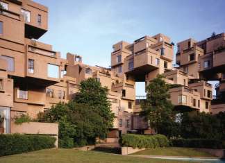 Habitat '67 - View from courtyard : Photo credit image by © Timothy Hursley