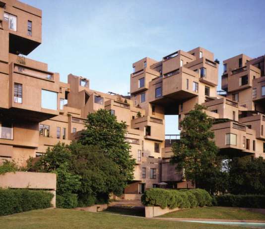 Habitat '67 - View from courtyard : Photo credit image by © Timothy Hursley