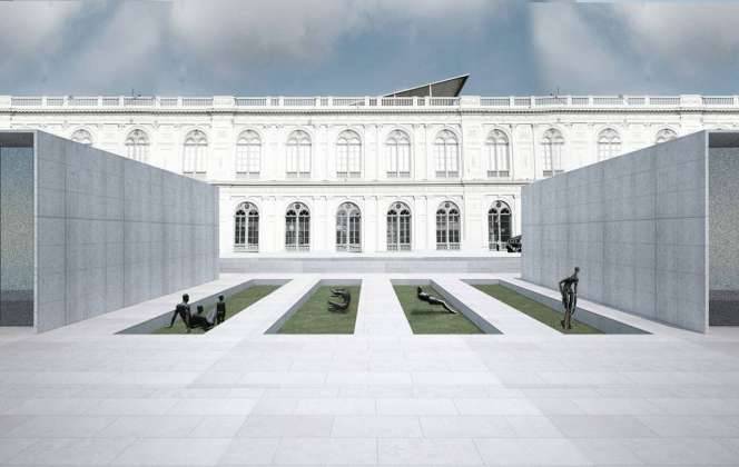 Lima Art Museum New Contemporary Art Wing Sculpture Garden : Photo credit © Efficiency Lab for Architecture PLLC