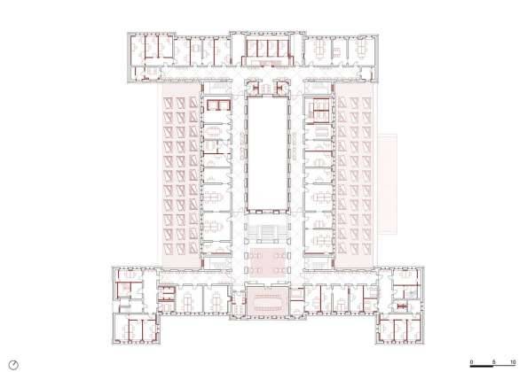 KAAN Architecten presenta B30 Planta Primer Nivel : Drawing © KAAN Architecten