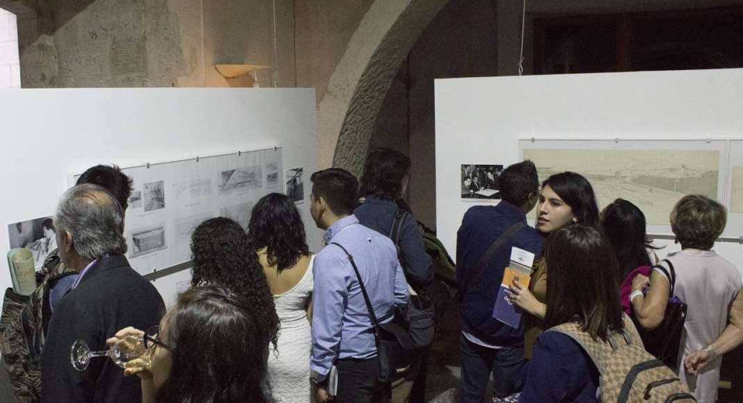 Muestra "Teodoro González de León. Dibujos en Perspectiva" en El Colegio Nacional : Fotografía © El Colegio Nacional