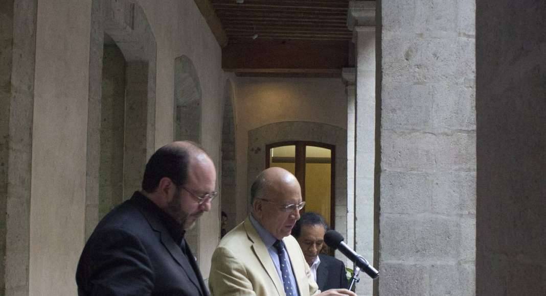 Muestra "Teodoro González de León. Dibujos en Perspectiva" en El Colegio Nacional : Fotografía © El Colegio Nacional