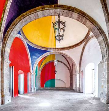 Candida Höfer en México en el Antiguo Colegio de San Ildefonso : fotografía cortesía de © Cultura UNAM