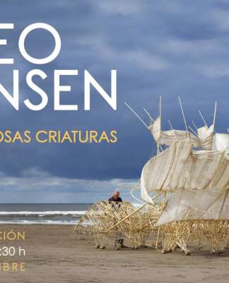 Exposición Theo Jansen. Asombrosas Criaturas Exposición Theo Jansen. Asombrosas Criaturas : Fotografía © Theo Jansen, cortesa de © Laboratorio Arte Alameda (LAA)