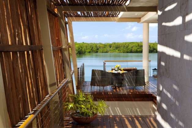 Rosewood Mayakoba Over Water Terrace View : Photo © Mayakoba Resorts