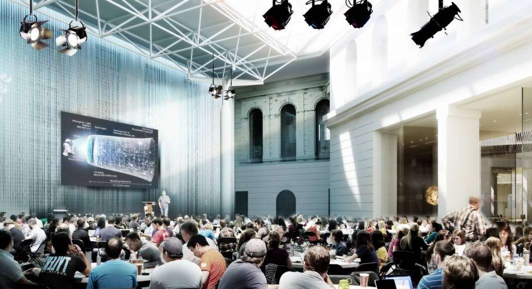 State Library Victoria Events Quarter Vision 2020 : Render © Schmidt Hammer Lassen Architects