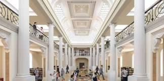 State Library Victoria Queens Hall Day Vision 2020 : Render © Schmidt Hammer Lassen Architects
