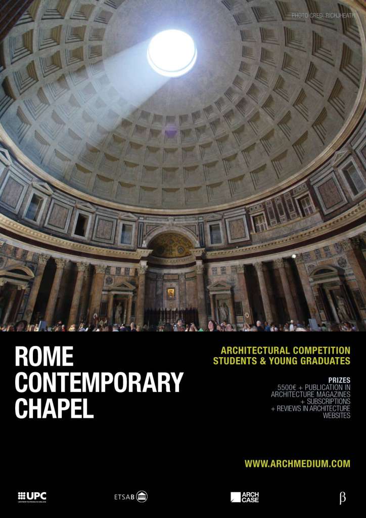 Concurso Rome Contemporary Chapel : Poster photo © Richjheath, cortesía de © ARCHmedium