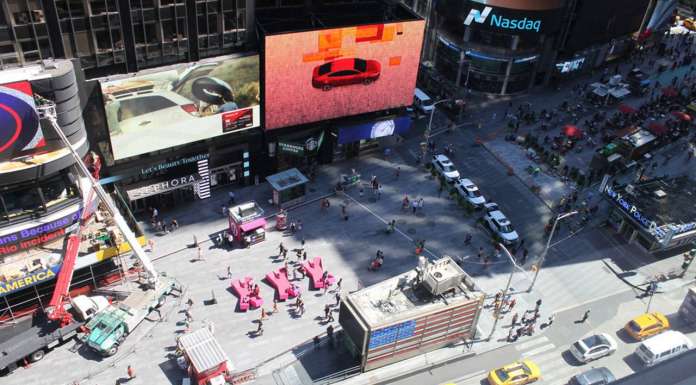 XXX Times Square with Love by J.MAYER.H : Photo © Rob Kassabian