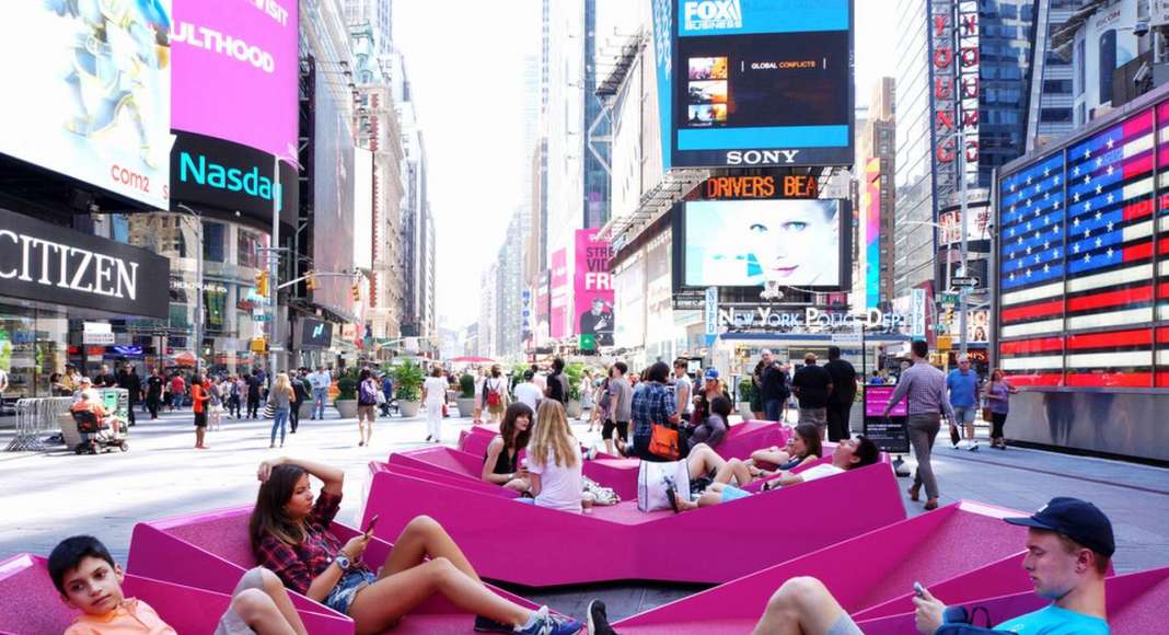 XXX Times Square with Love by J.MAYER.H : Photo © Marsha Ginsberg