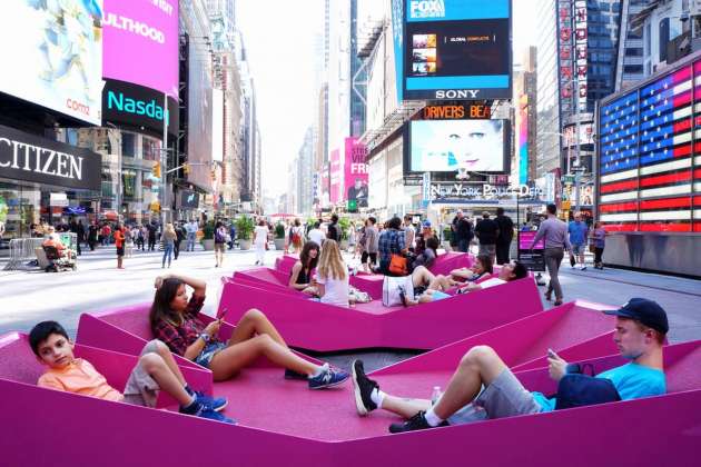 XXX Times Square with Love by J.MAYER.H : Photo © Marsha Ginsberg