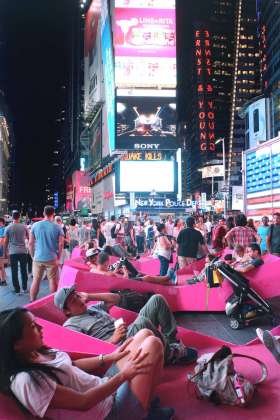 XXX Times Square with Love by J.MAYER.H : Photo © Marsha Ginsberg