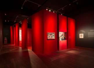 Exhibition "Chagall: Colour and Music" Montreal Museum of Fine Arts (MMFA) Menkès Shooner Dagenais LeTourneux Architects Photo credit: © SODRAC & ADAGP 2017, Chagall ® Photo MMFA, Denis Farley