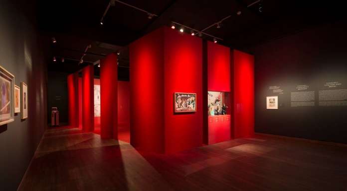 Exhibition "Chagall: Colour and Music" Montreal Museum of Fine Arts (MMFA) Menkès Shooner Dagenais LeTourneux Architects Photo credit: © SODRAC & ADAGP 2017, Chagall ® Photo MMFA, Denis Farley