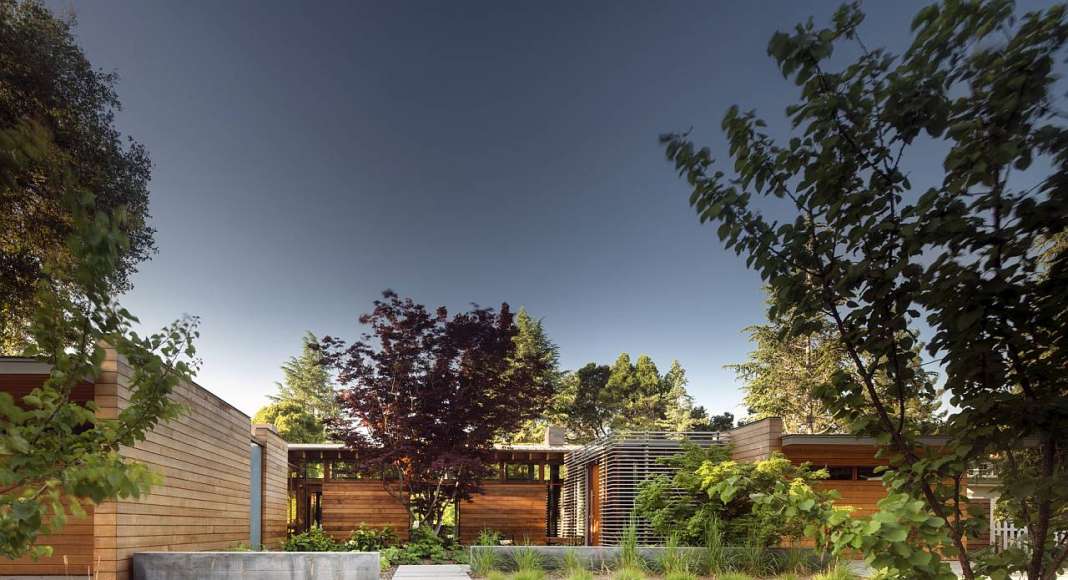 Los Altos Residence designed by Bohlin Cywinski Jackson : Photo © Nic Lehoux/Bohlin Cywinski Jackson